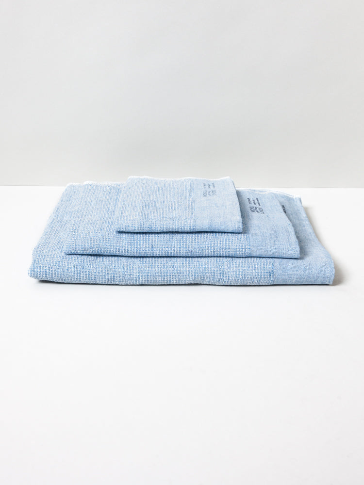 Blue Linen Towel
