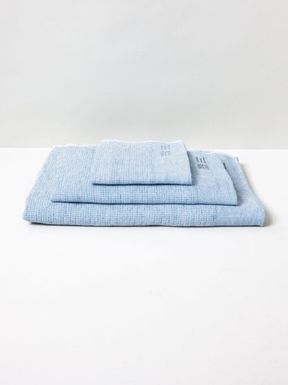 Blue Linen Towel