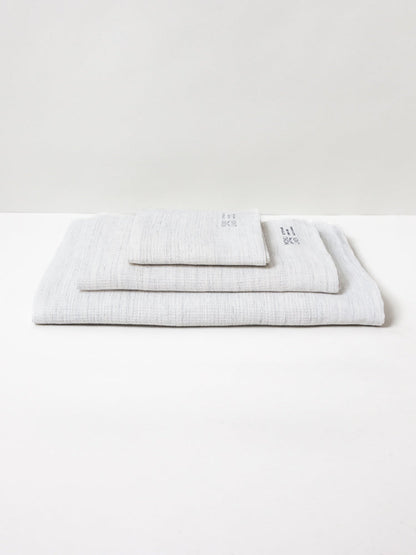 Blue Linen Towel