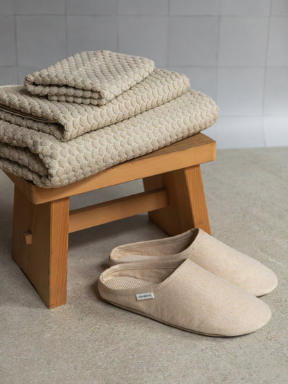 Polka Dot Textured Towel - Three Colors