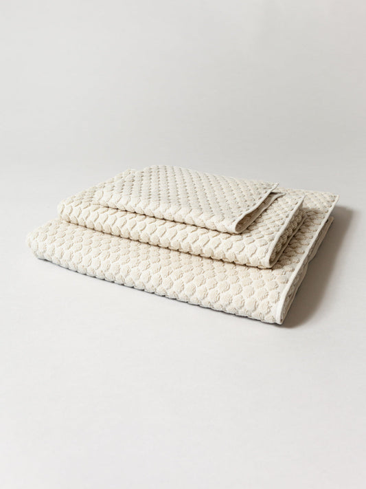Polka Dot Textured Towel - Three Colors