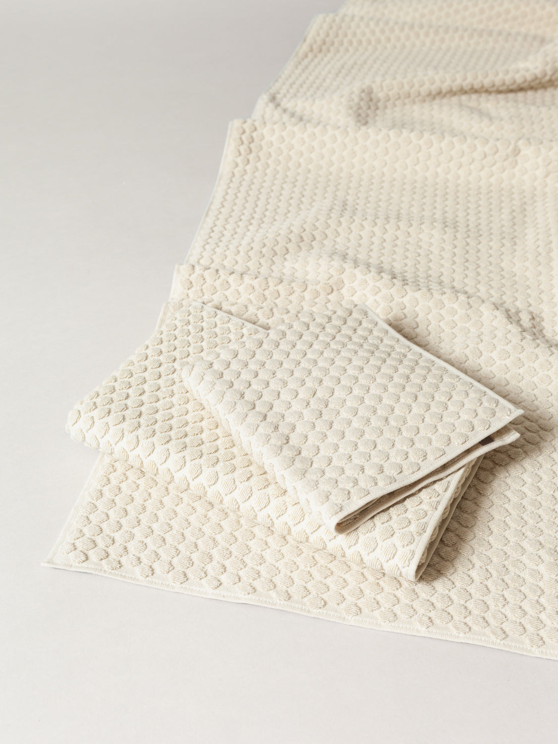 Polka Dot Textured Towel - Three Colors