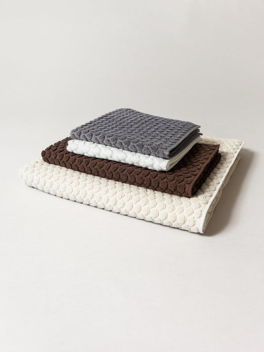 Polka Dot Textured Towel - Three Colors